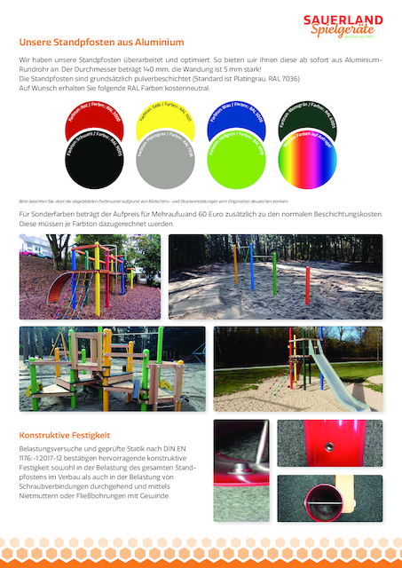Aluminiumpfosten